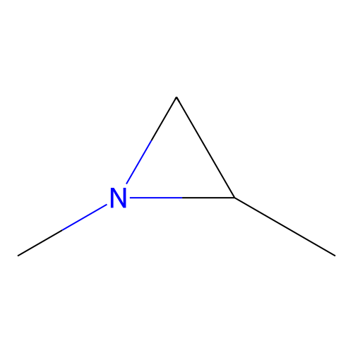 1,2-Dimethylaziridine structure