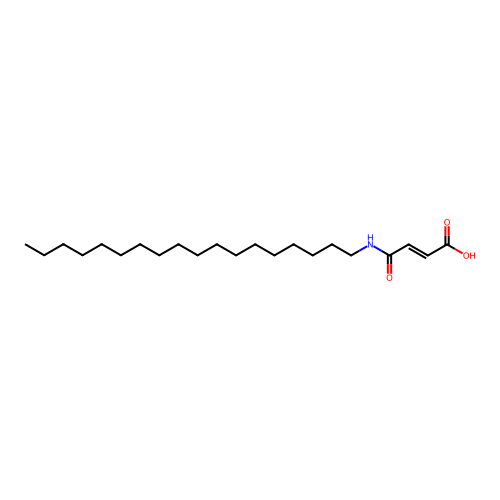 N-Octadecylmaleamic acid structure