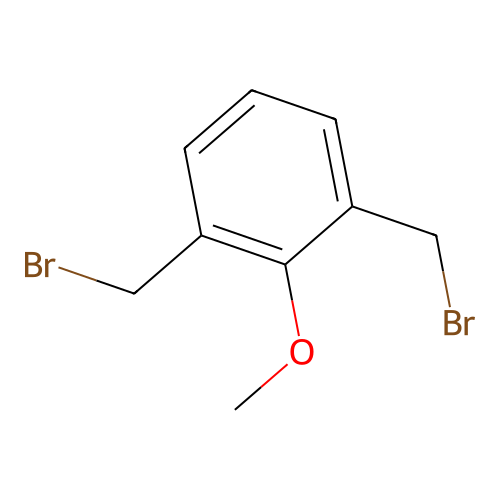 Benzene, 1,3-bis(bromomethyl)-2-methoxy- structure