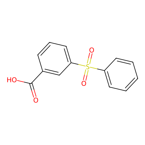3-(Phenylsulfonyl)benzoic acid structure
