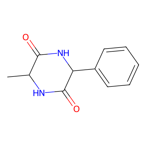 3-Methyl-6-phenylpiperazine-2,5-dione structure