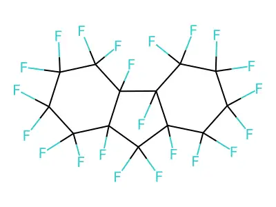 Perfluoroperhydrofluorene structure