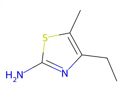 4-Ethyl-5-methyl-1,3-thiazol-2-amine structure