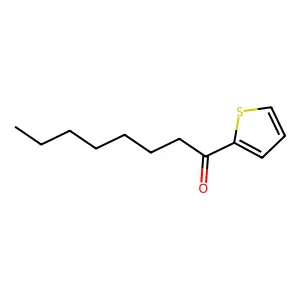 2-Octanoylthiophene structure