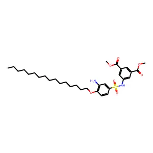 2-(Cyclopent-2-en-1-yl)propane-1,3-diyl bis(hydrogen carbonimidate) structure