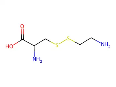 3-((2-Aminoethyl)dithio)alanine structure