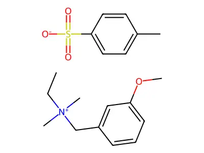 2-(3-Methoxyphenyl)-N,N,N-trimethylethan-1-aminium 4-methylbenzene-1-sulfonate structure