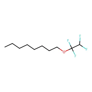 辛基1,1,2,2-四氟乙基醚 structure