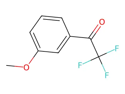 2,2,2-Trifluoro-1-(3-methoxyphenyl)ethanone structure
