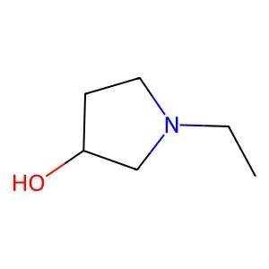 1-Ethyl-3-pyrrolidinol structure