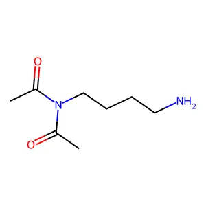 Diacetylputrescine structure