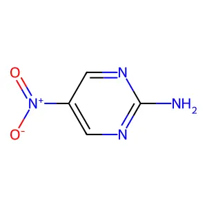 5-硝基嘧啶-2-胺 structure