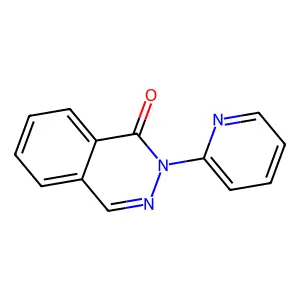 2-Pyridin-2-ylphthalazin-1-one structure
