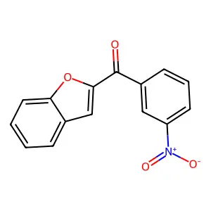 1-Benzofuran-2-yl(3-nitrophenyl)methanone structure