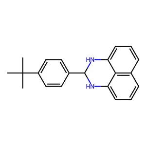 2-(4-tert-butylphenyl)-2,3-dihydro-1H-perimidine structure