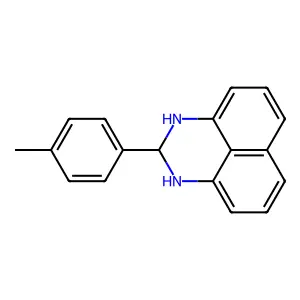 2-p-Tolyl-2,3-dihydro-1H-perimidine structure