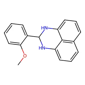 2-(2-methoxyphenyl)-2,3-dihydro-1H-perimidine structure