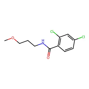 2,4-dichloro-N-(3-methoxypropyl)benzamide structure
