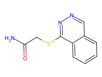 2-Phthalazin-1-ylsulfanylacetamide structure
