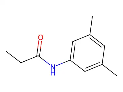 N-(3,5-dimethylphenyl)propanamide structure