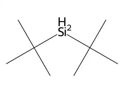 Silane, bis(1,1-dimethylethyl)- structure