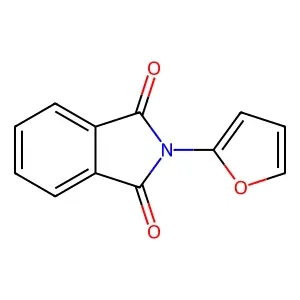 2-(Furan-2-yl)isoindole-1,3-dione structure
