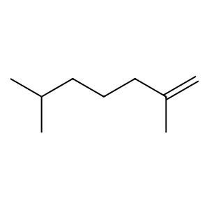 1-Heptene, 2,6-dimethyl- structure