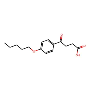 4-Oxo-4-[4-(pentyloxy)phenyl]butanoic acid structure