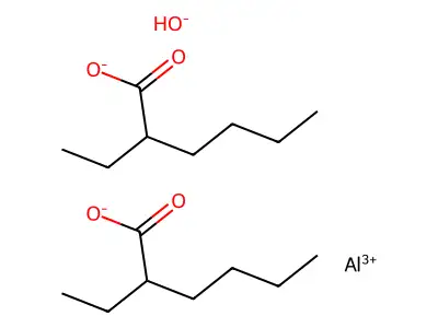 羟基二异辛酸铝 structure