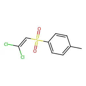 1-((2,2-Dichloroethenyl)sulfonyl)-4-methylbenzene structure