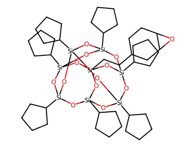 Epoxycyclohexylethyl-POSS&reg; structure