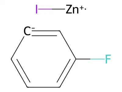 (3-Fluorophenyl)(iodo)ZINC structure