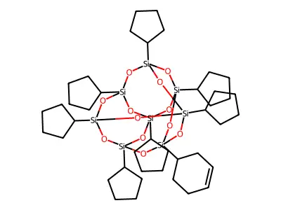 Pss-(3-cyclohexen-1-YL)-heptacyclopenty& structure