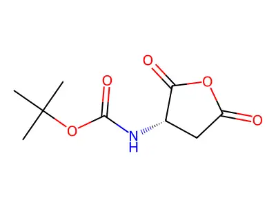 3-(Boc-amino)dihydrofuran-2,5-dione structure