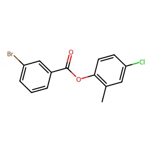 4-Chloro-2-methylphenyl 3-bromobenzoate structure