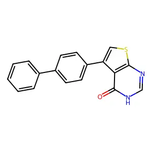5-(4-Phenyl-phenyl)thieno[2,3-d]pyrimidin-4(3H)-one structure