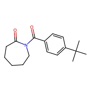 1-(4-Tert-butylbenzoyl)azepan-2-one structure