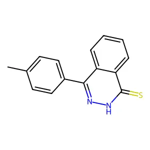 4-(4-甲基苯基)酞嗪-1-硫醇 structure
