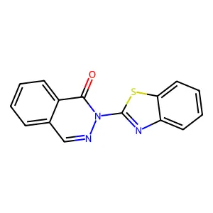 2-(1,3-Benzothiazol-2-yl)phthalazin-1-one structure