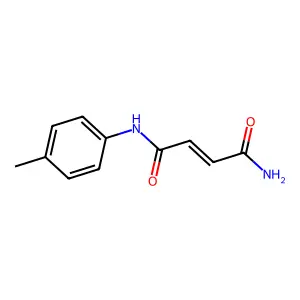 N1-(p-tolyl)fumaramide structure