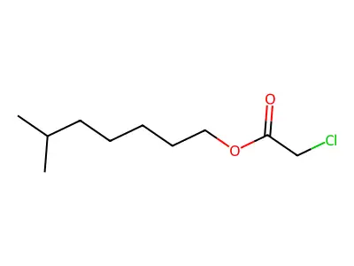 Acetic acid, 2-chloro-, isooctyl ester structure