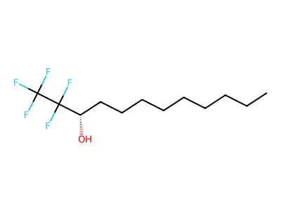 1,1,1,2,2-Pentafluorododecan-3-ol structure