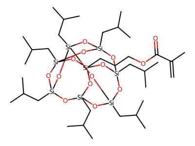 Pss-(1-propylmethacrylate)-heptaisobuty& structure