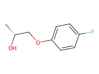 1-(4-Fluorophenoxy)propan-2-ol structure