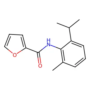 N-(2-methyl-6-propan-2-ylphenyl)furan-2-carboxamide structure