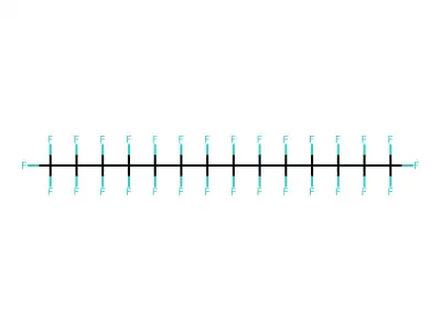 Perfluorotetradecane structure