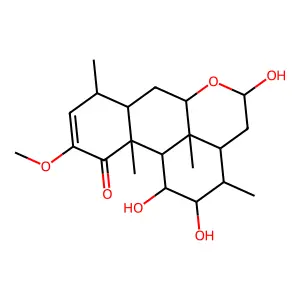 Nigakihemiacetal C structure