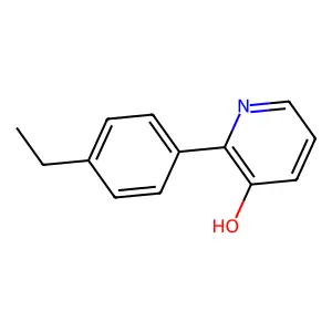 2-(4-Ethylphenyl)pyridin-3-ol structure