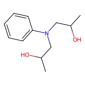 2-Propanol, 1,1'-(phenylimino)bis- structure