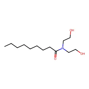N,N-双(2-羟乙基)壬酰胺 structure